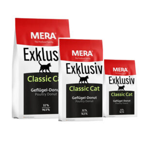 MERA Exklusiv Classic Cat Food. 1.5kg+400g